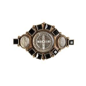 VIRGINS SAINTS & ANGELS VSA San Benito Goddess Buckle - Jet